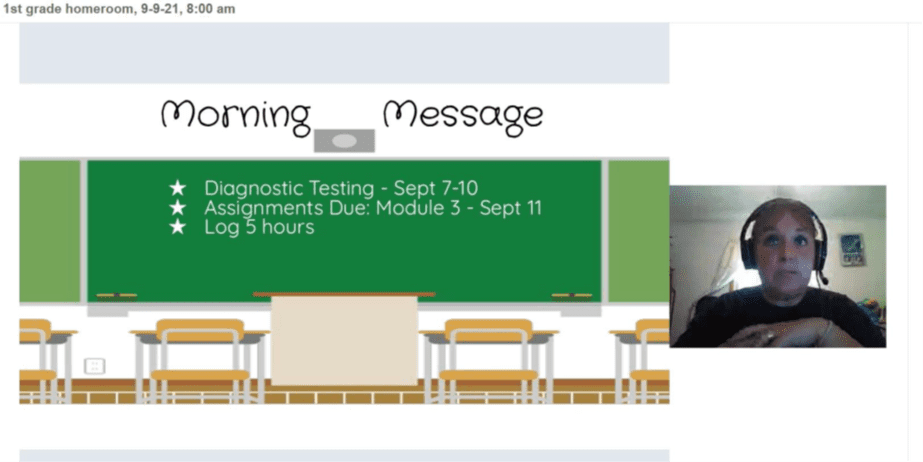homeroom screenshot